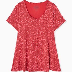 Super Soft Polka Dot Shirt Torrid 4